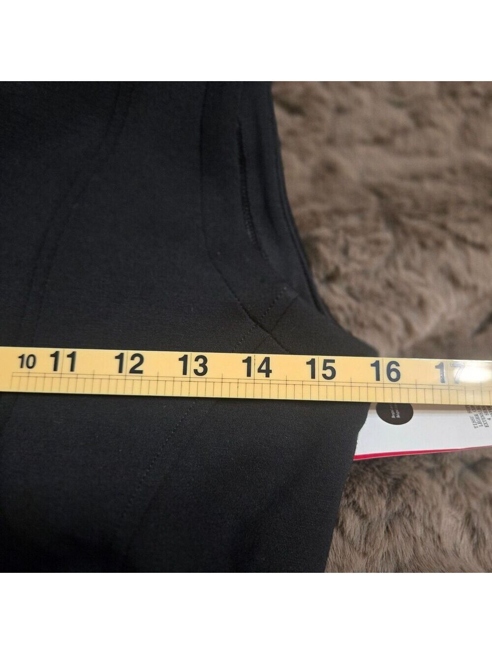 SPANX AirEssentials Half Zip Jumpsuit Womens PS Very Black Wide Leg NWT Ret $148 - Picture 4 of 8